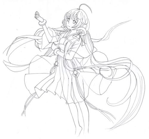 戏曲黑头蟒袍怎么画